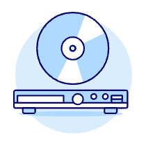 Cd Players 2 Illustration from UX Duotone Set