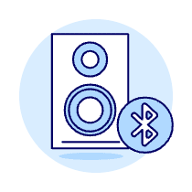 Audio Speakers Bluetooth Illustration from UX Duotone Set