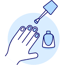 Nail Polish 1 Illustration from UX Duotone Set