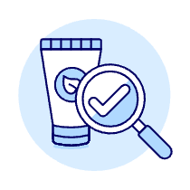 Skincare Checked Illustration from UX Duotone Set