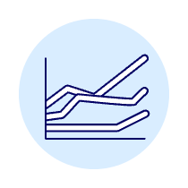 Line Chart 1 Illustration from UX Duotone Set