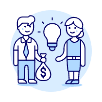 Selling Idea 1 Illustration from UX Duotone Set