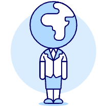 Global Business 1 4 Illustration from UX Duotone Set