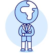 Global Business 2 1 Illustration from UX Duotone Set
