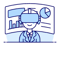 Vr Presentation 1 1 Illustration from UX Duotone Set