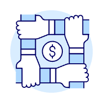 Cooperate Money 1 Illustration from UX Duotone Set