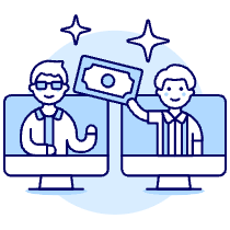Online Contract 1 Illustration from UX Duotone Set