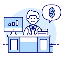 Accountant 1 Illustration from UX Duotone Set