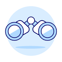 Binoculars Illustration from UX Duotone Set
