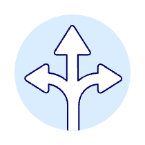 Business Direction Illustration from UX Duotone Set