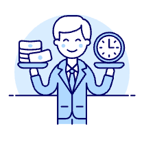 Efficient Business 1 1 Illustration from UX Duotone Set