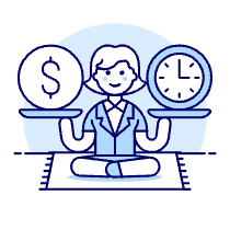 Efficient Business 2 4 Illustration from UX Duotone Set