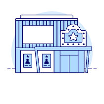Cinema Illustration from UX Duotone Set