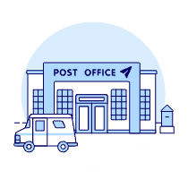 Post Office 2 Illustration from UX Duotone Set