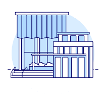 Modern House Illustration from UX Duotone Set