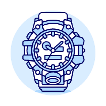 ANALOG WATCH 2 Illustration from UX Duotone Set