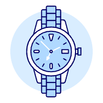 ANALOG WATCH 3 Illustration from UX Duotone Set