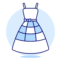 Dress 3 Illustration from UX Duotone Set