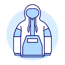 Hoodie Illustration from UX Duotone Set