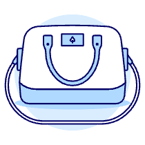 BEIGE Yellow Purse Illustration from UX Duotone Set