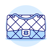 Black Chnel Purse Illustration from UX Duotone Set