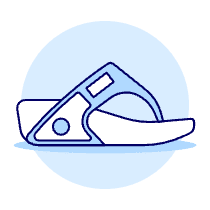 Sandals 2 Illustration from UX Duotone Set