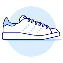 Sneakers Shoes 10 Illustration from UX Duotone Set