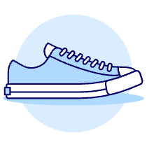 Sneakers Shoes 17 Illustration from UX Duotone Set