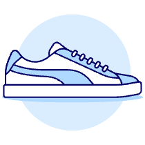Sneakers Shoes 19 Illustration from UX Duotone Set