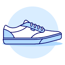 Sneakers Shoes 2 Illustration from UX Duotone Set