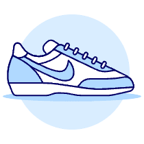 Sneakers Shoes 23 Illustration from UX Duotone Set