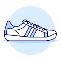 Sneakers Shoes 3 Illustration from UX Duotone Set