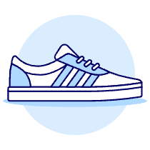 Sneakers Shoes 7 Illustration from UX Duotone Set
