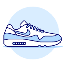 Sneakers Shoes 9 Illustration from UX Duotone Set