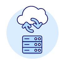 Cloud Sync 14 Illustration from UX Duotone Set