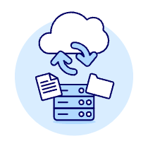 Cloud Sync 15 Illustration from UX Duotone Set