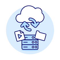 Cloud Sync 18 Illustration from UX Duotone Set