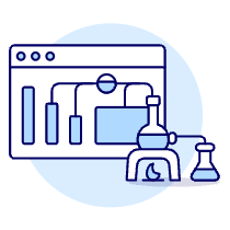 App Testing Illustration from UX Duotone Set