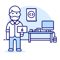 Code Developer 1 3 Illustration from UX Duotone Set