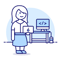 Code Developer 2 4 Illustration from UX Duotone Set