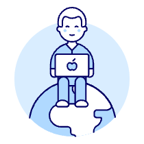 Global Coding 2 Illustration from UX Duotone Set