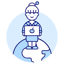 Global Coding 5 Illustration from UX Duotone Set