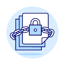Encrypted Data Illustration from UX Duotone Set