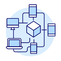 Plugin Network Illustration from UX Duotone Set