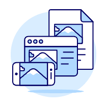 Responsive Content Illustration from UX Duotone Set