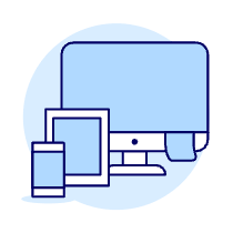 Responsive Devices Illustration from UX Duotone Set