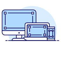 Responsive Transform Illustration from UX Duotone Set