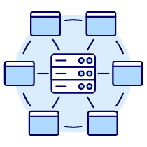 App Servers Illustration from UX Duotone Set