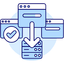 Server Download Illustration from UX Duotone Set