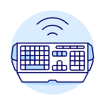 Gaming Keyboard 1 Illustration from UX Duotone Set